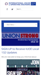 Mobile Screenshot of iuoe132.org